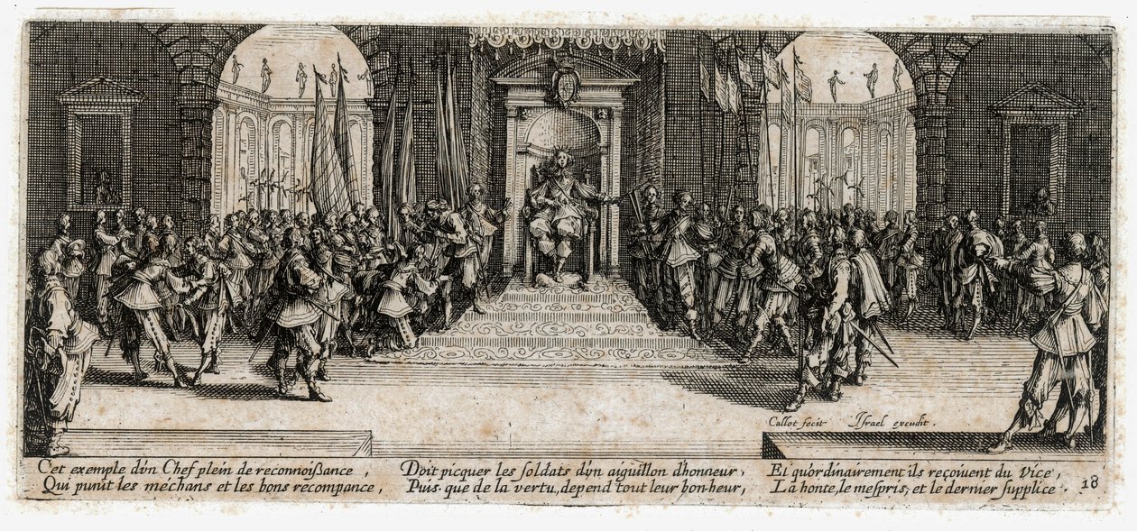 Bída a neštěstí války ... (rytina) od Jacques Callot