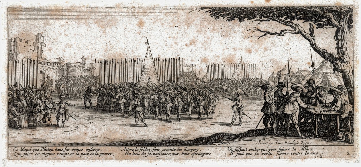 Bída a neštěstí války ... (rytina) od Jacques Callot