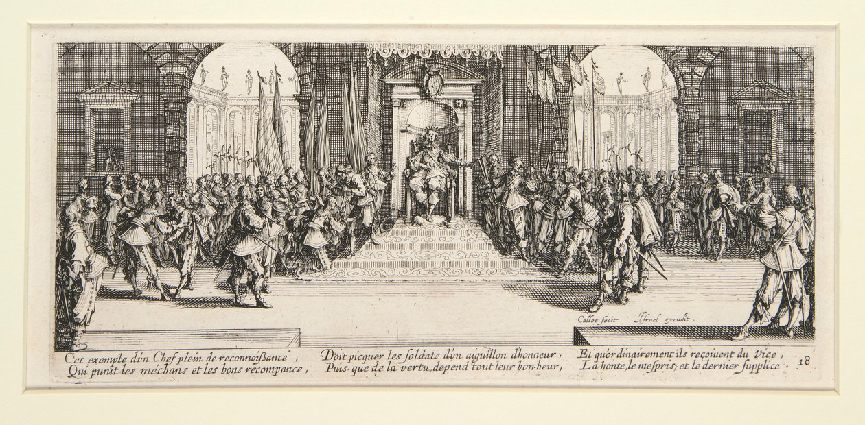 The Miseries and Misfortunes of War - sada 18 leptů od Jacques Callot