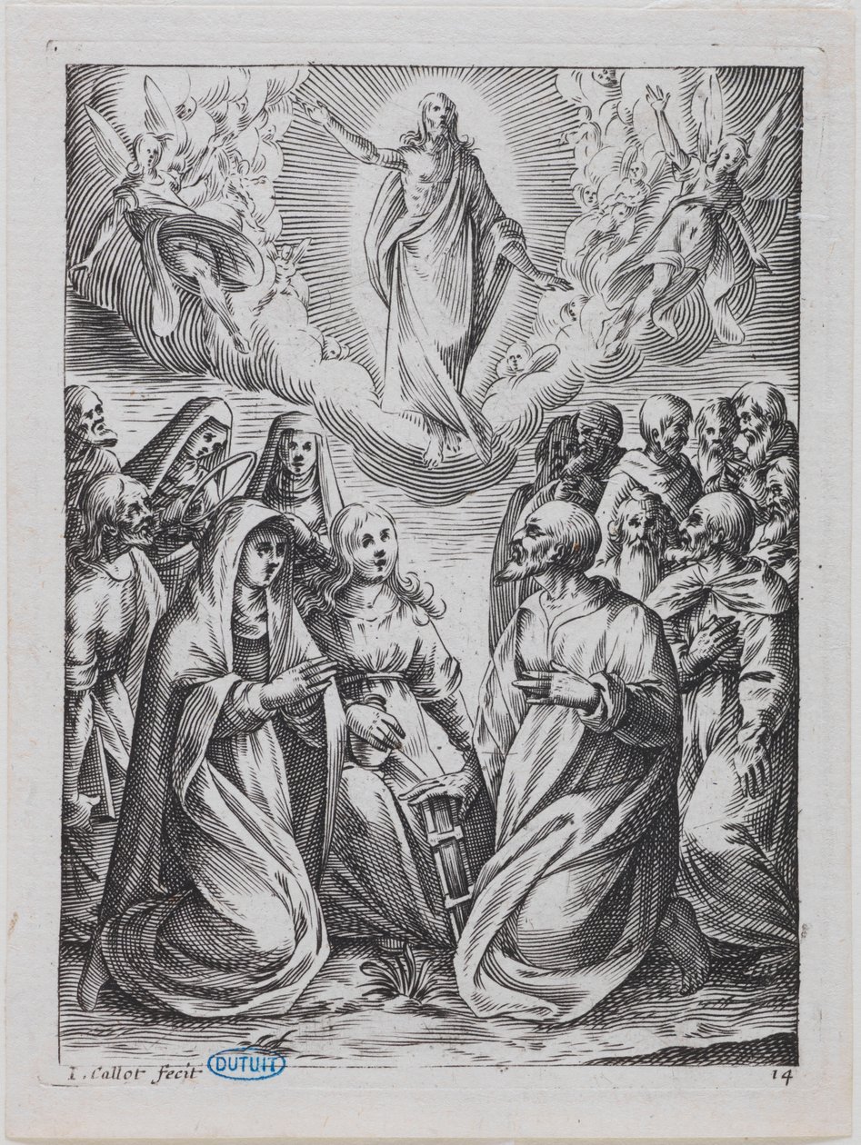 Pohledy na Řím, Nanebevstoupení od Jacques Callot