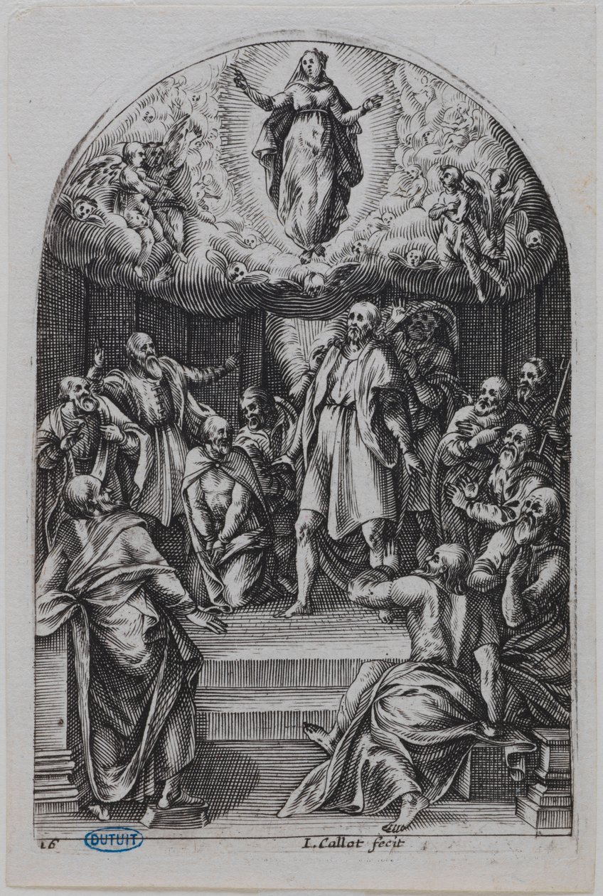 Římské obrazy, Nanebevzetí Panny Marie od Jacques Callot