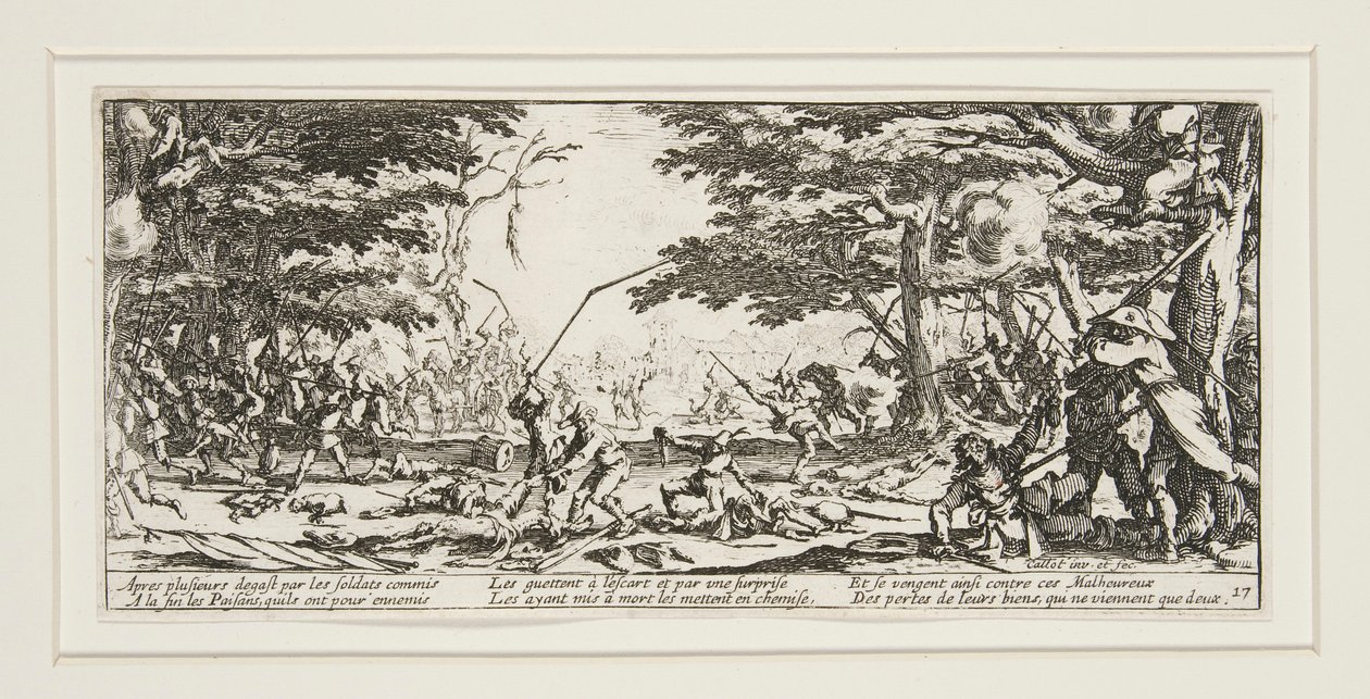 Velká válečná bída: N. 17 - Pomsta rolníků od Jacques Callot