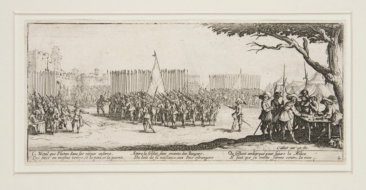 Velké válečné bídy: č. 2 - L od Jacques Callot