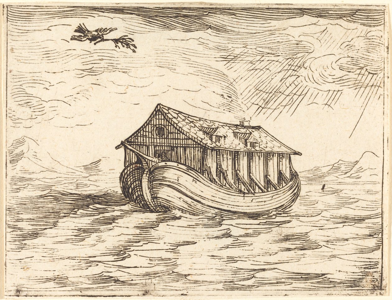 Noemova archa. od Jacques Callot