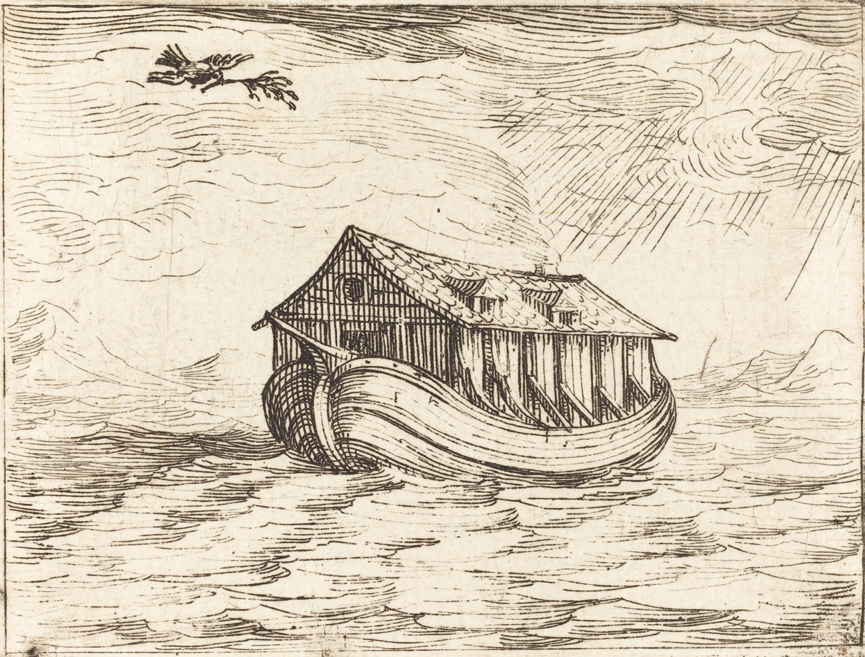 Noemova archa od Jacques Callot