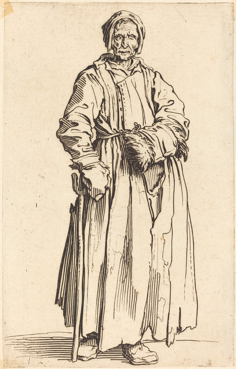 Jednooká žena od Jacques Callot