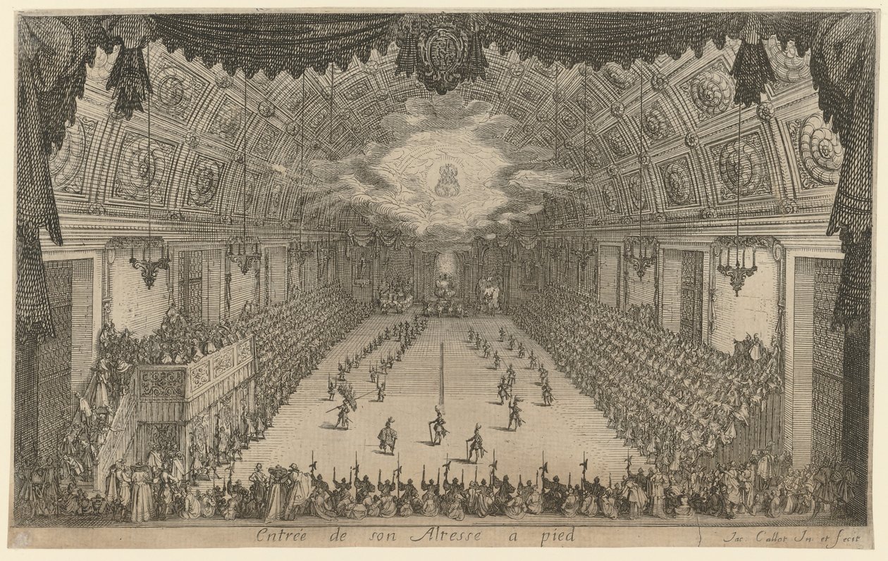 Průvod od Jacques Callot