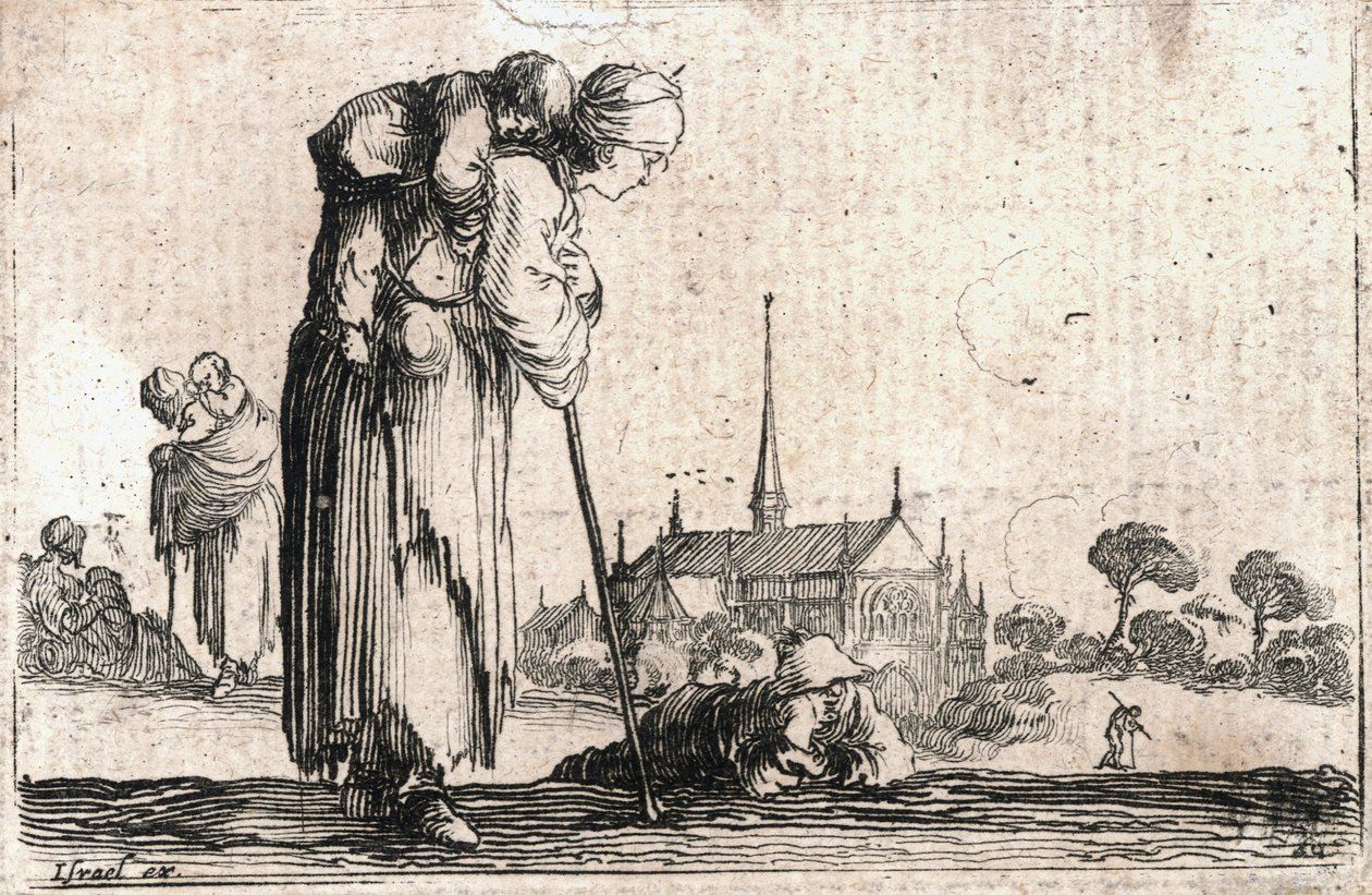 Rolnice (rytina) od Jacques Callot