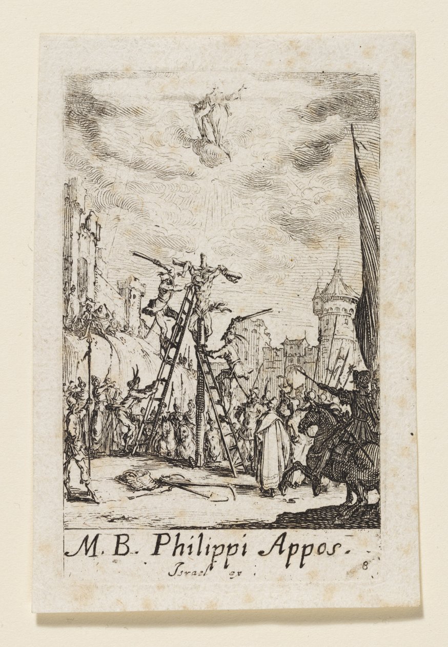 Apoštol Filip (Philippi Appos.) od Jacques Callot