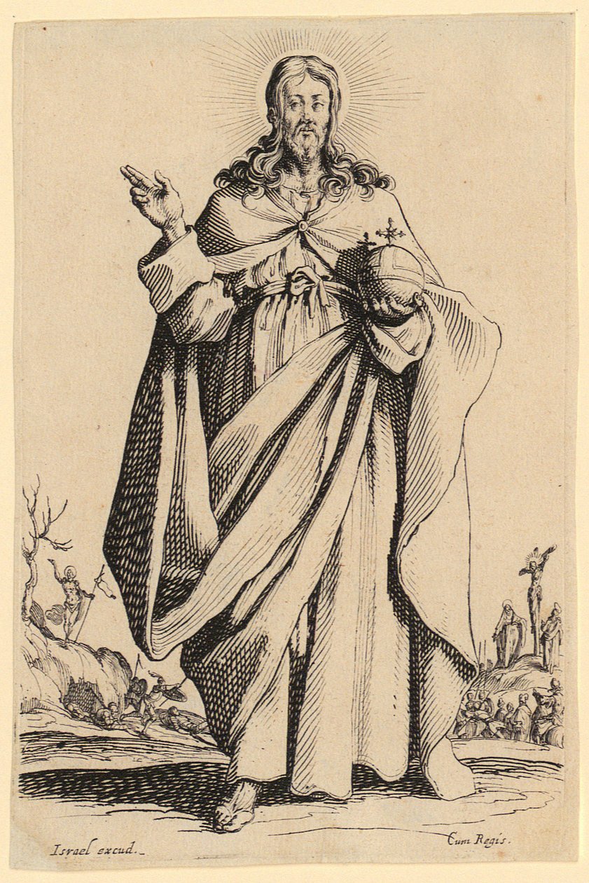 Portrét Clauda Derueta od Jacques Callot