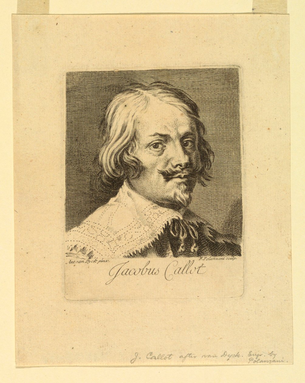 Portrét Jacquese Callota od Jacques Callot