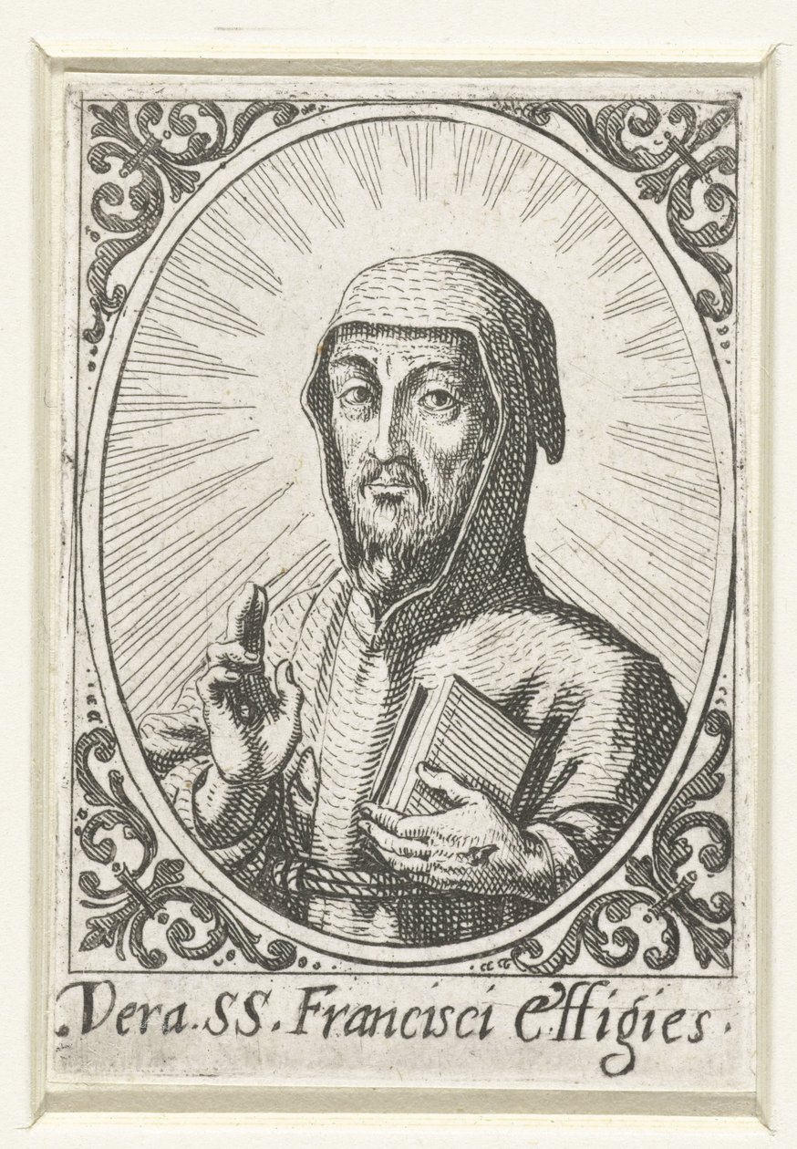 Portrét svatého Františka od Jacques Callot