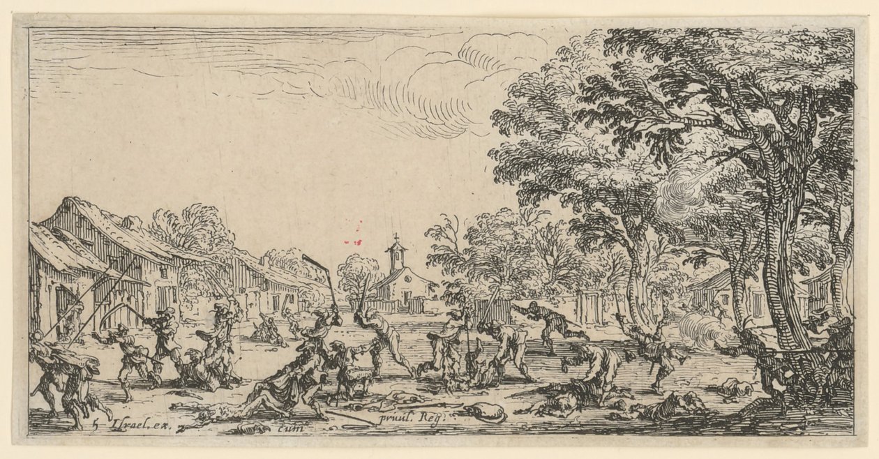 Pomsta rolníků od Jacques Callot