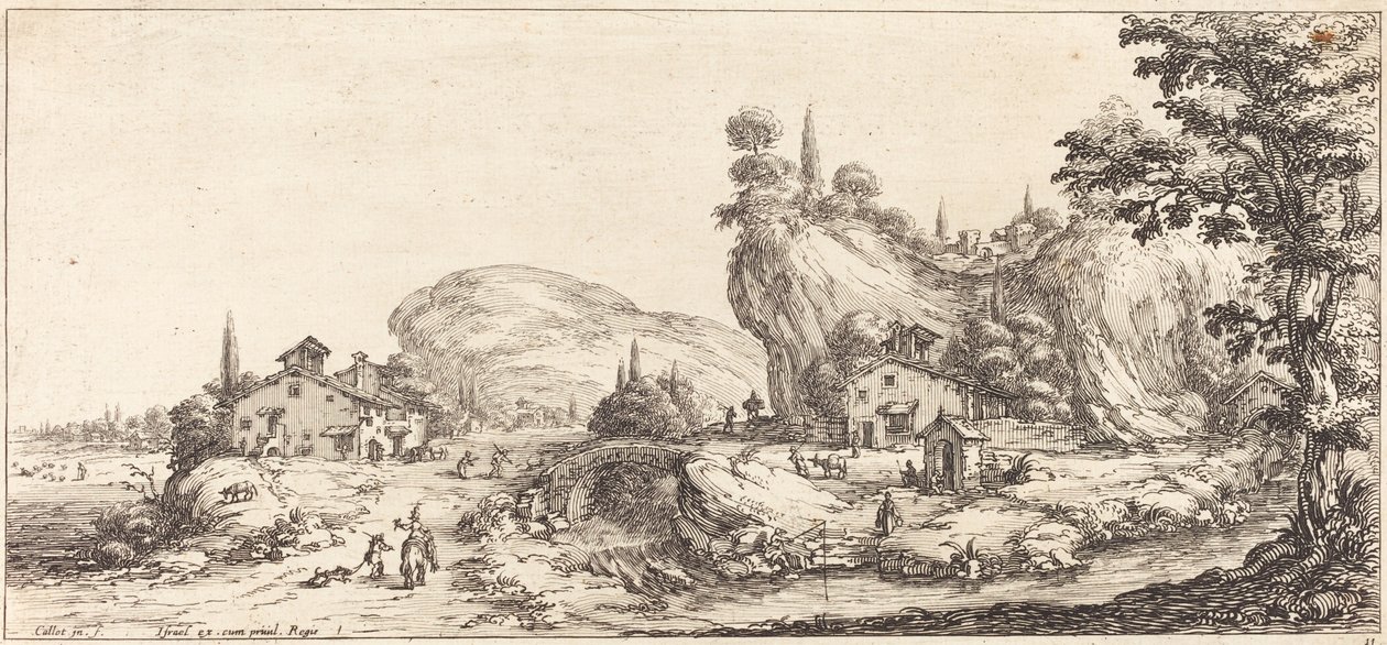 Návrat domů z lovu od Jacques Callot