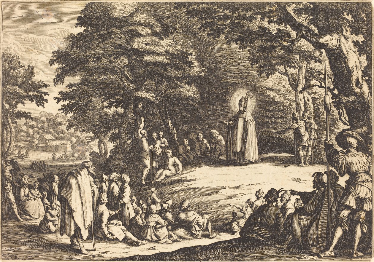Svatý Amond od Jacques Callot