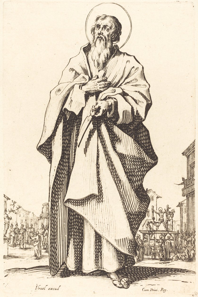 Svatý Bartoloměj od Jacques Callot