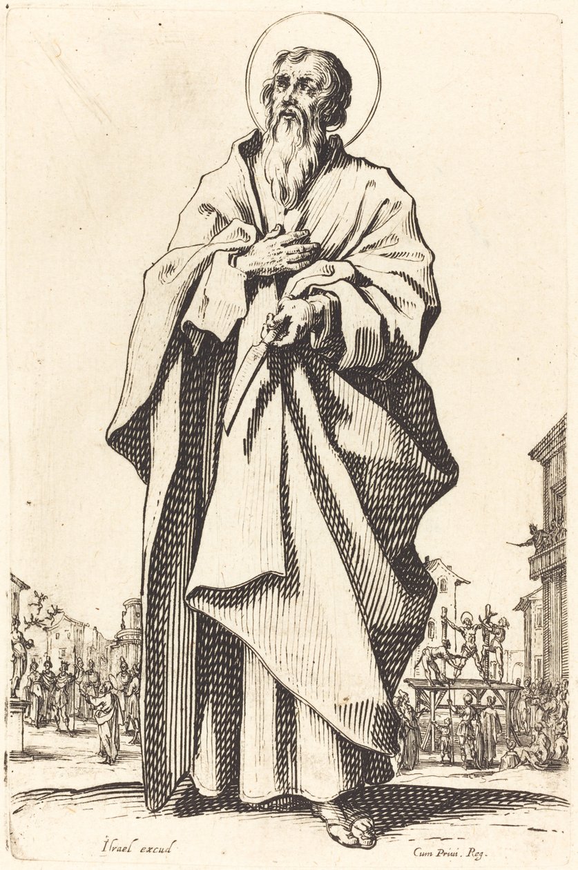 Svatý Bartoloměj od Jacques Callot