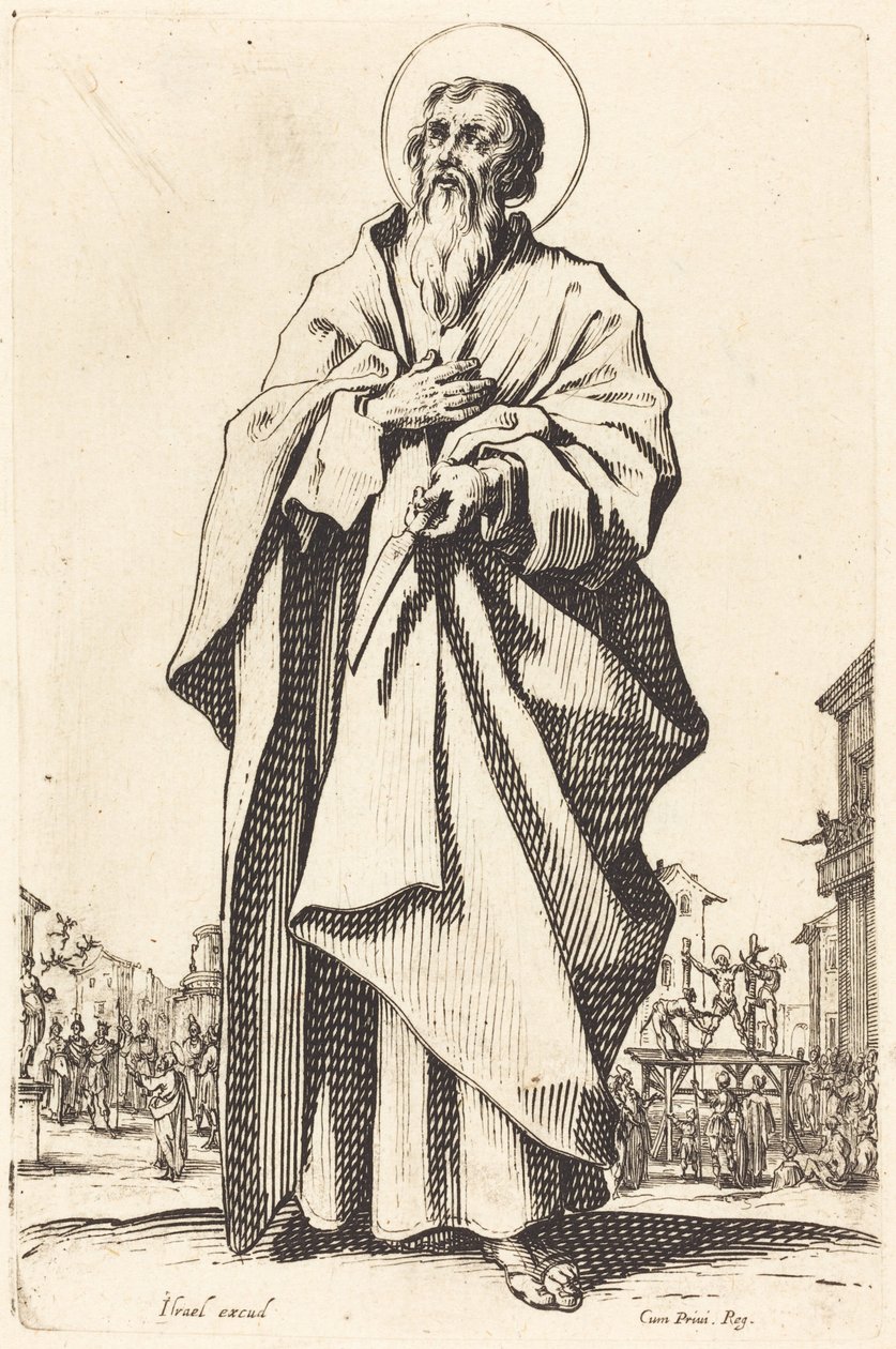 Svatý Bartoloměj od Jacques Callot