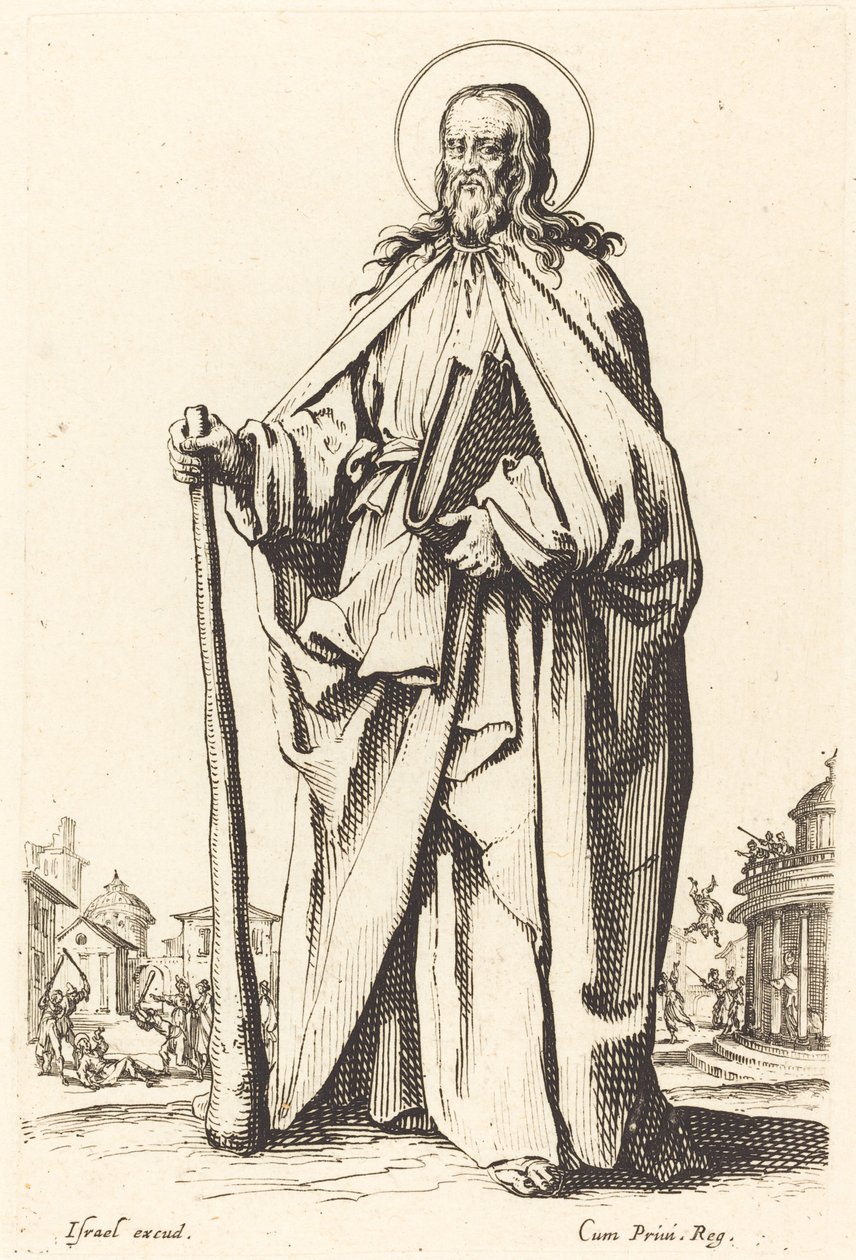 Svatý Jakub Menší od Jacques Callot