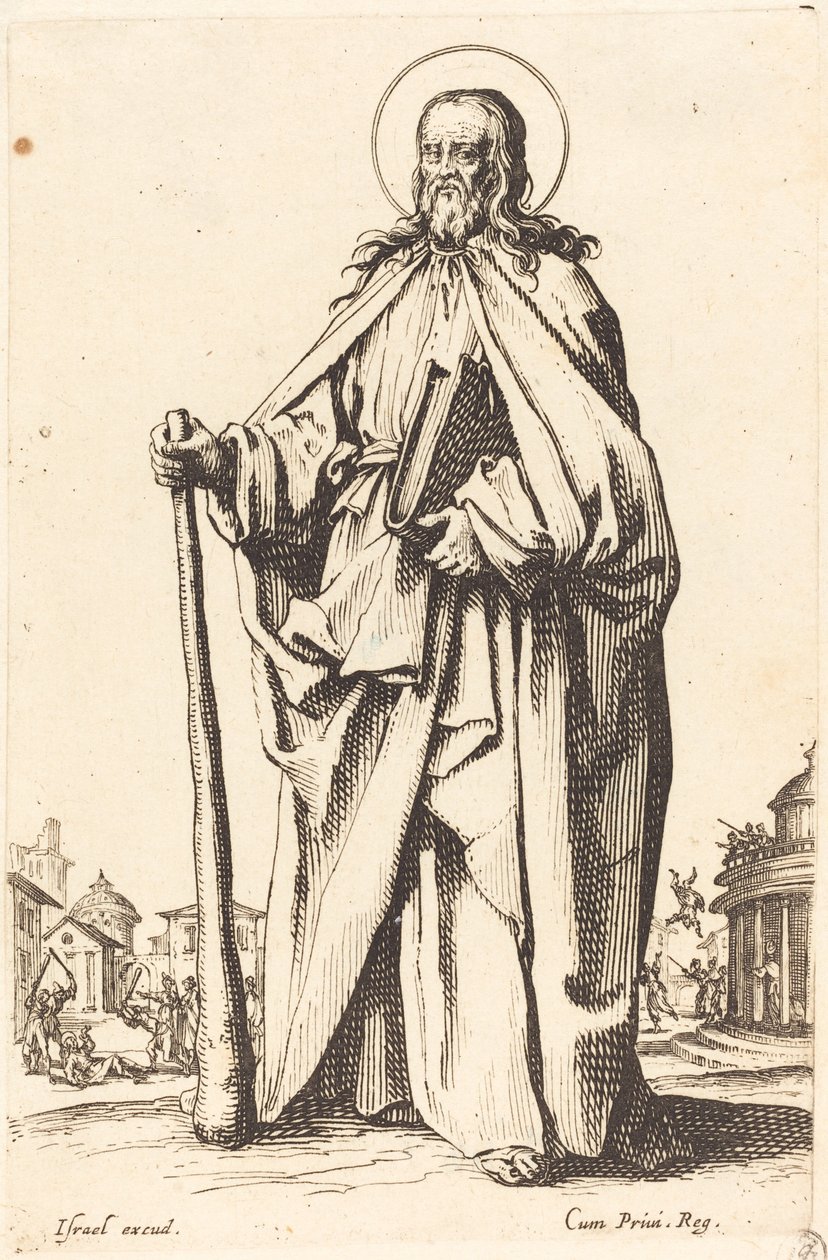 Svatý Jakub Menší od Jacques Callot