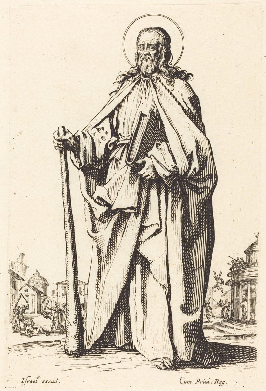 Svatý Jakub Menší od Jacques Callot