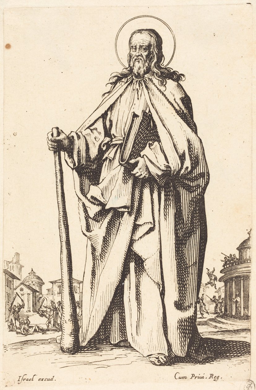 Svatý Jakub Menší od Jacques Callot