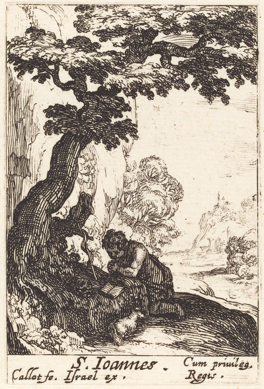 Svatý Jan Křtitel od Jacques Callot
