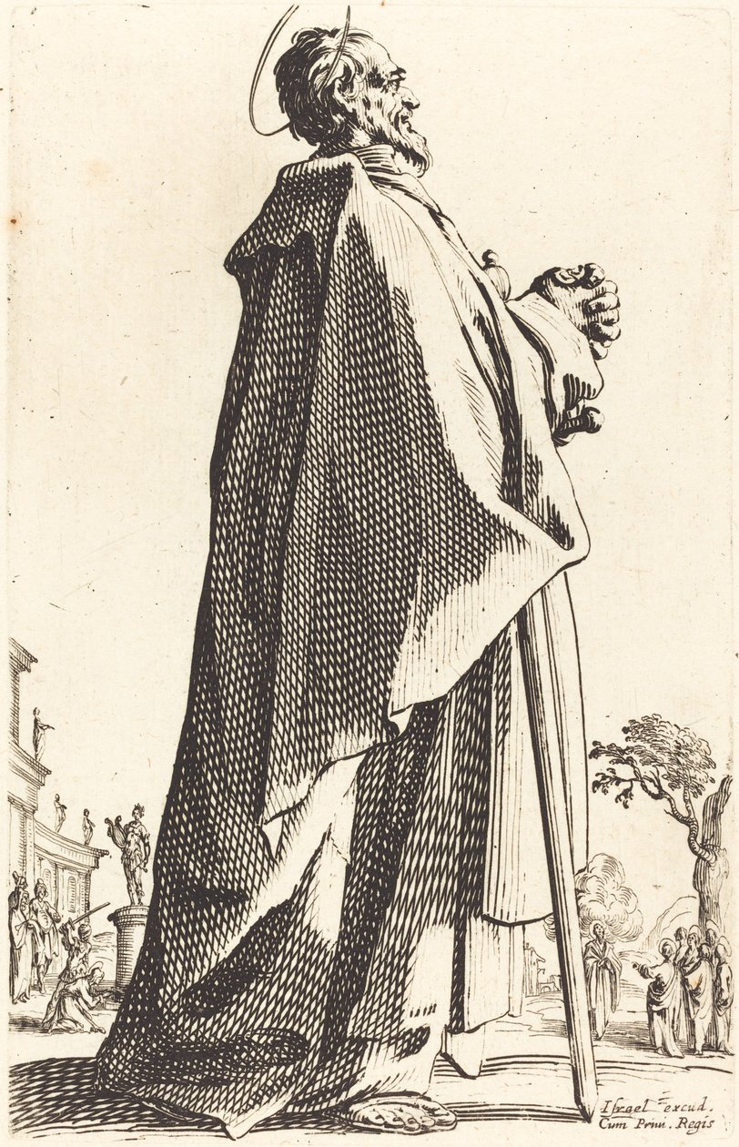 Svatý Matěj od Jacques Callot