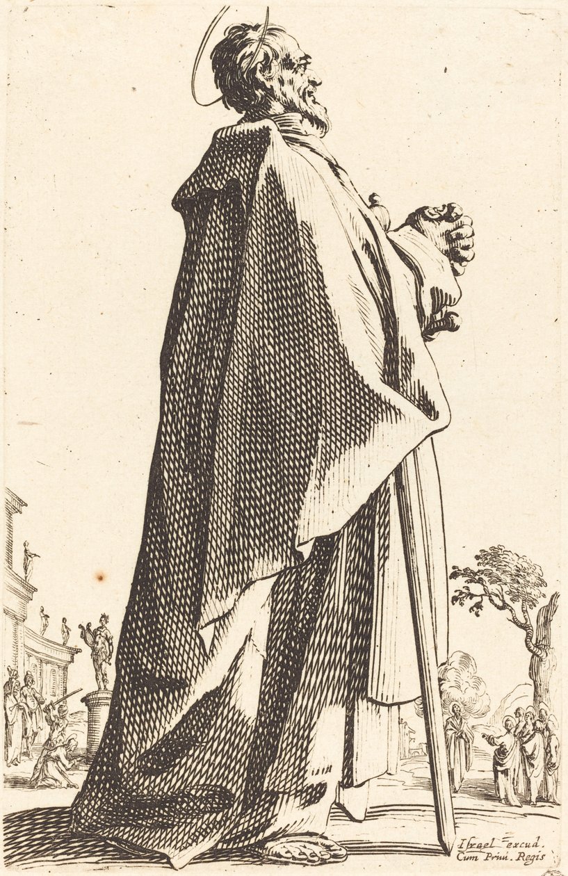 Svatý Matěj od Jacques Callot