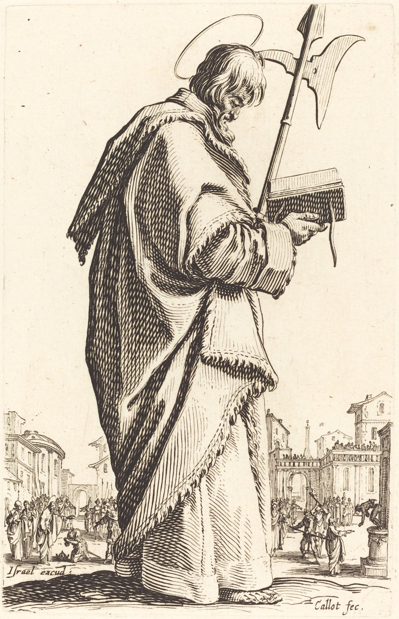 Svatý Matyáš od Jacques Callot