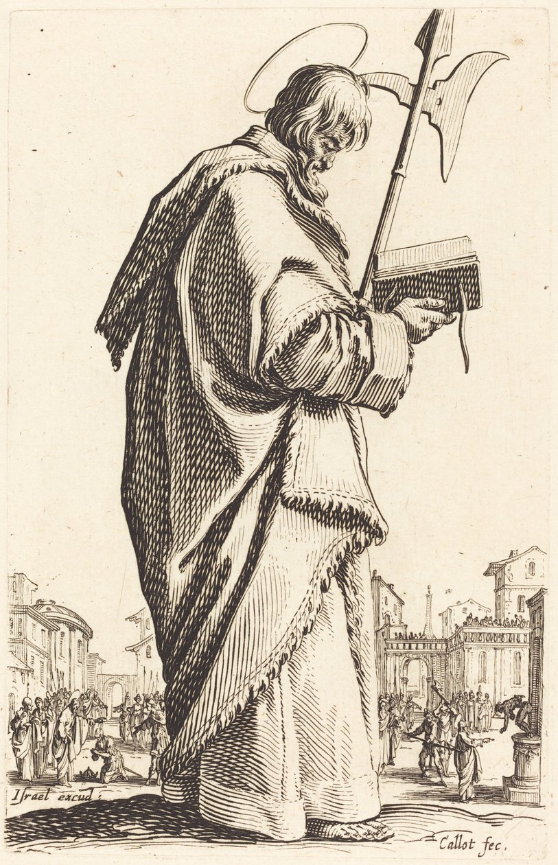 Svatý Matěj od Jacques Callot