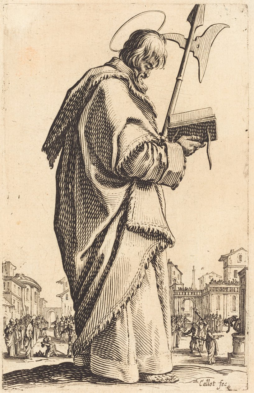 Svatý Matěj od Jacques Callot
