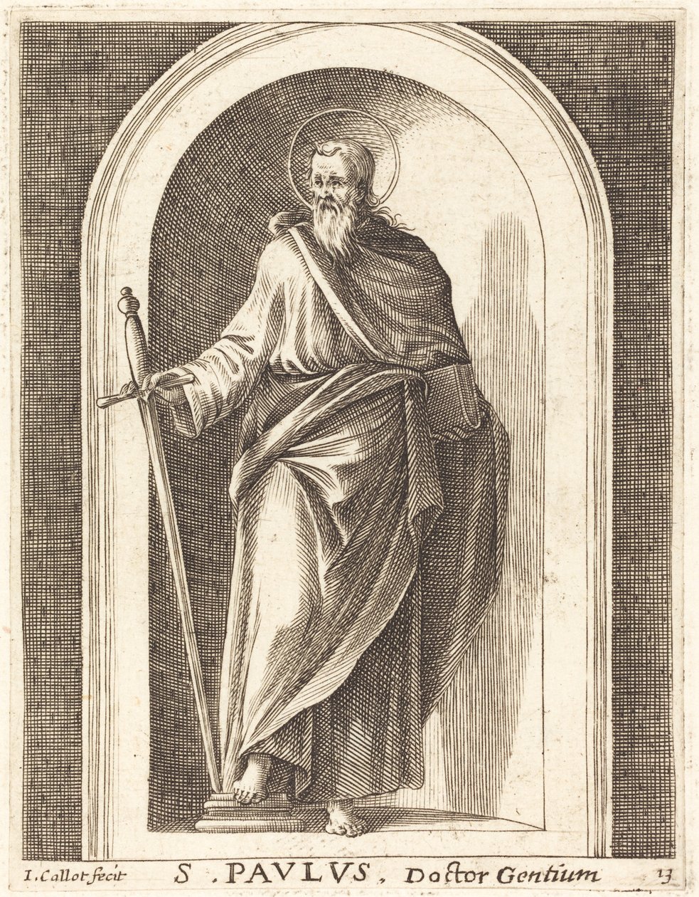 Svatý Pavel od Jacques Callot