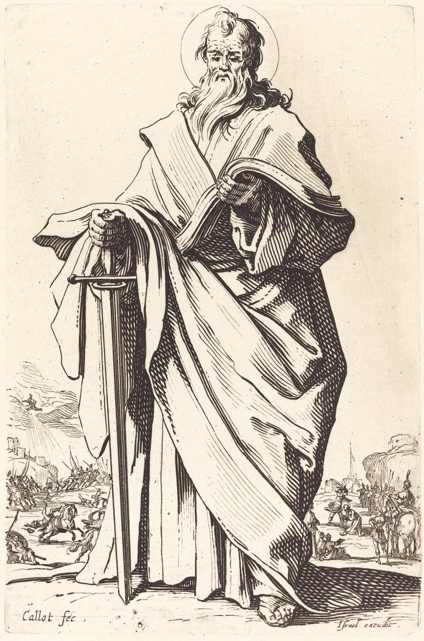 Svatý Pavel od Jacques Callot