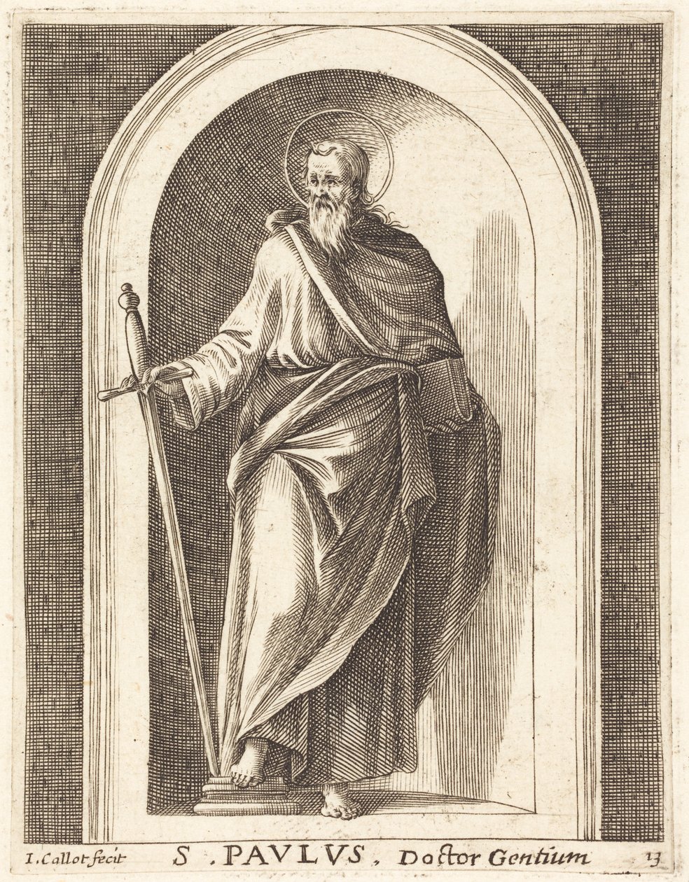 Svatý Pavel od Jacques Callot