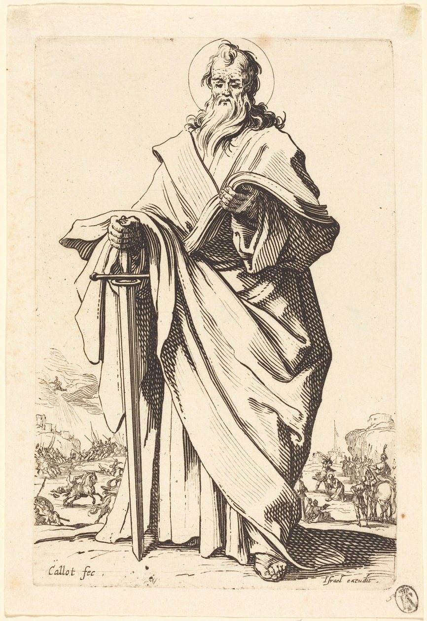 Svatý Pavel od Jacques Callot