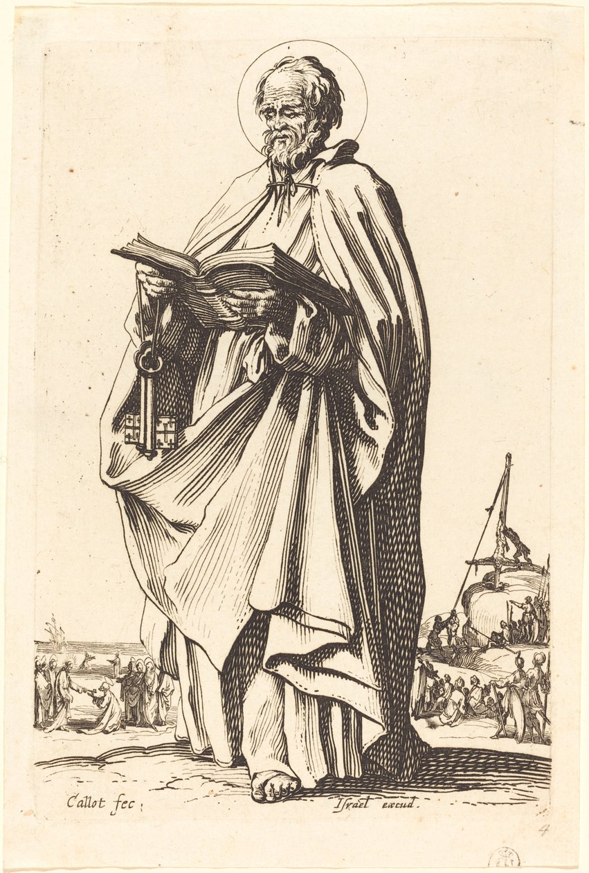 Svatý Petr od Jacques Callot