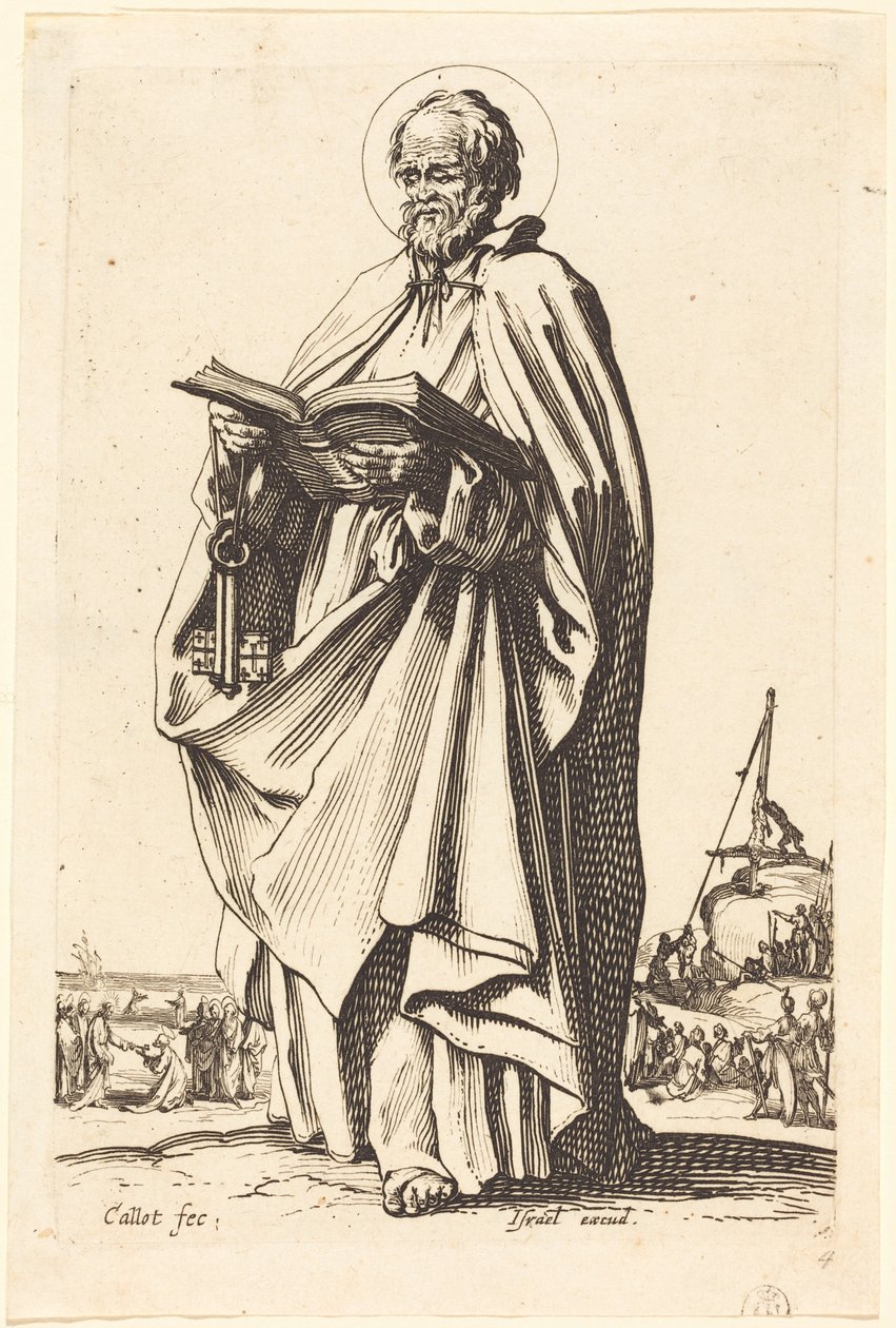 Svatý Petr od Jacques Callot