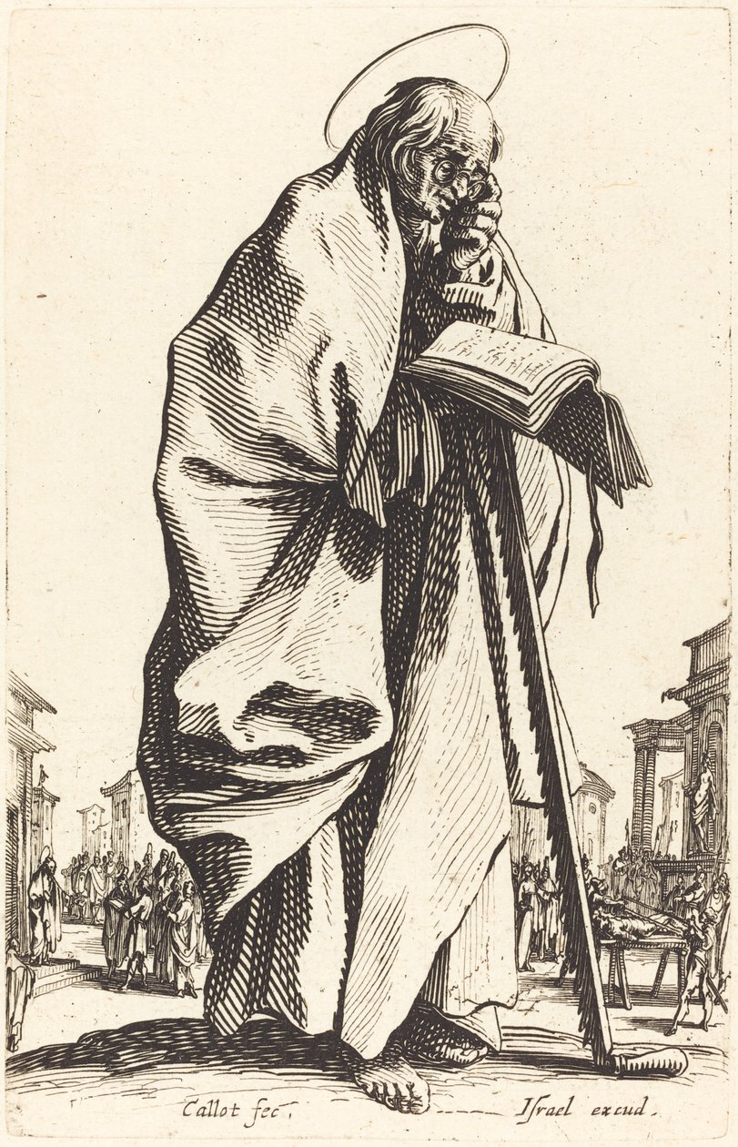 Svatý Šimon od Jacques Callot