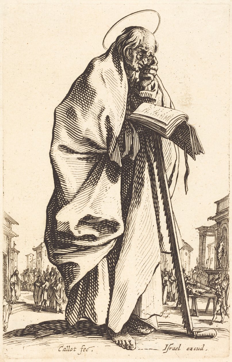Svatý Šimon od Jacques Callot
