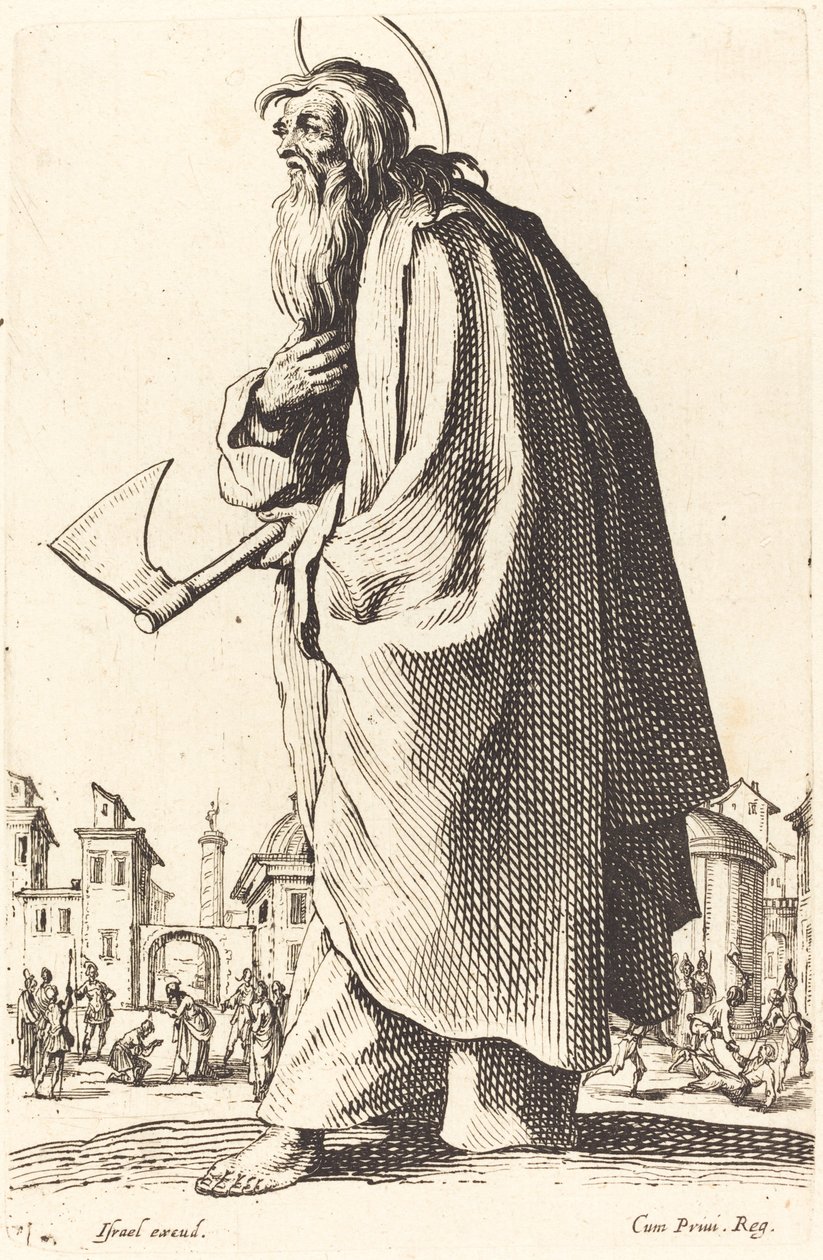 Svatý Tadeáš od Jacques Callot