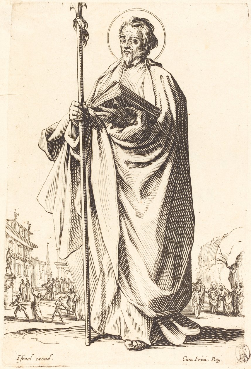 Svatý Tomáš od Jacques Callot
