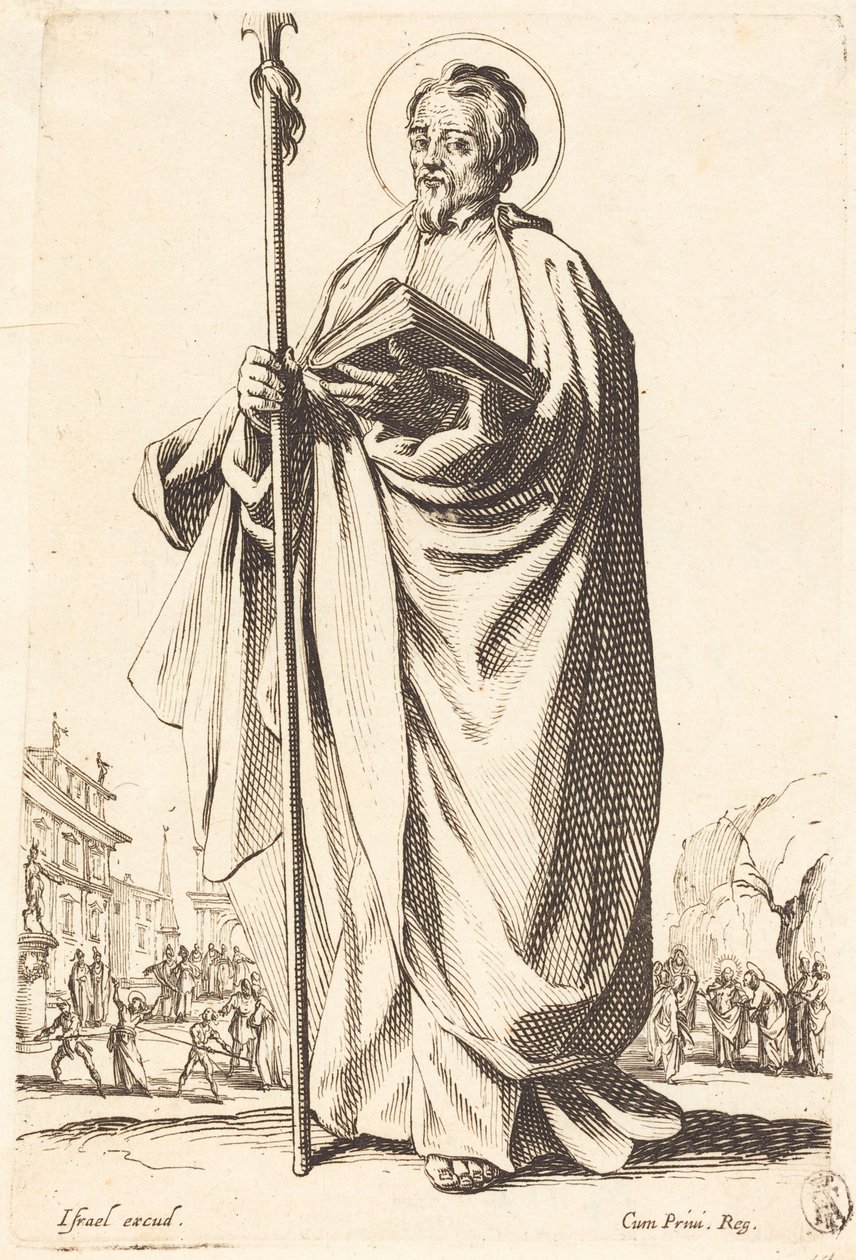 Svatý Tomáš od Jacques Callot