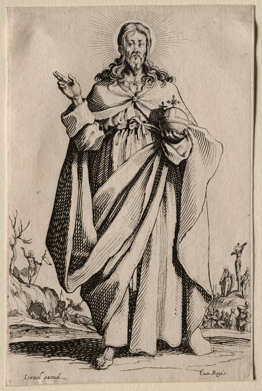 Ikony Blahoslavené Panny Marie od Spasitele / Les Grands Apôtres (Velcí apoštolové): Spasitel od Jacques Callot