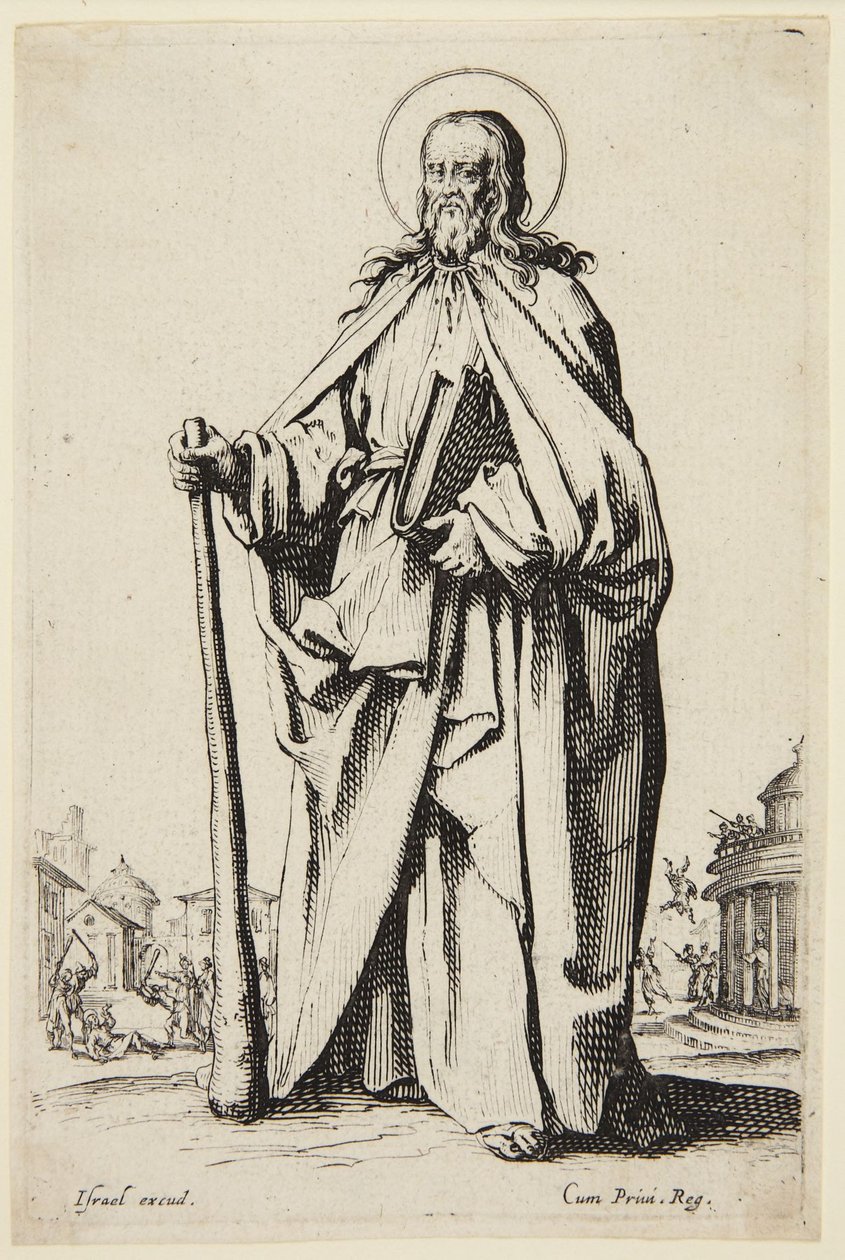 Svatý Jakub Menší od Jacques Callot
