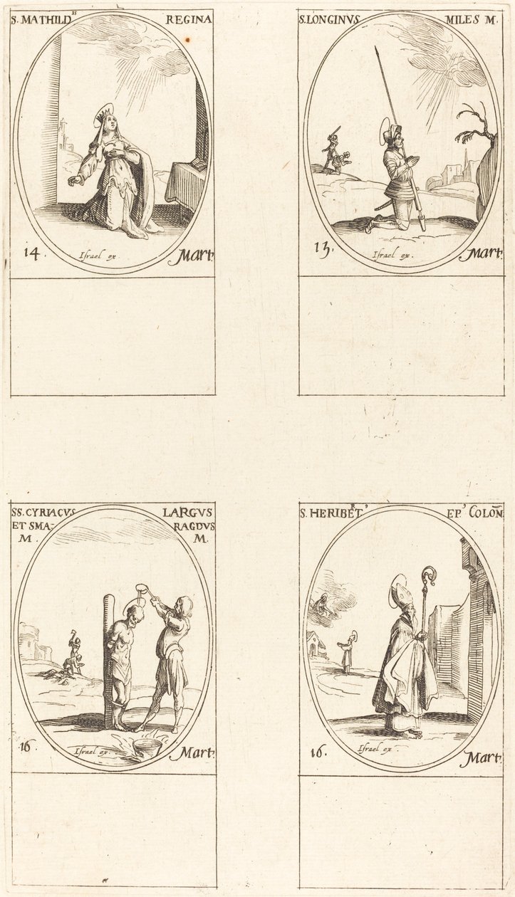 St. Matilda; St. Longinus; St. Cyriacus; St. Heribert   1249368   cs       czech Successfully Translated  Original: Aanbidding door de herders Translat: Aanbidding door de herders 1362551 cs czech Successfully Translated Original: The Early Plowman Transla od Jacques Callot