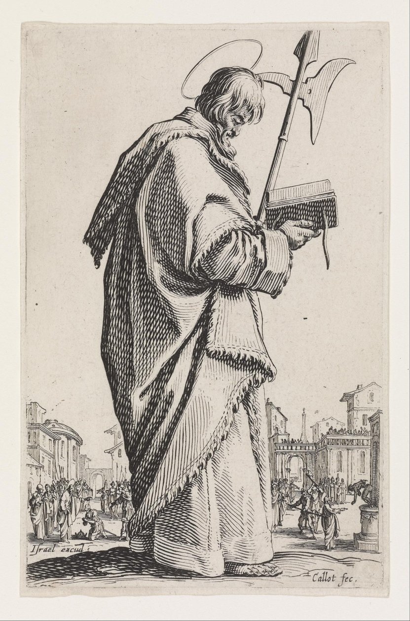 Svatý Matěj od Jacques Callot