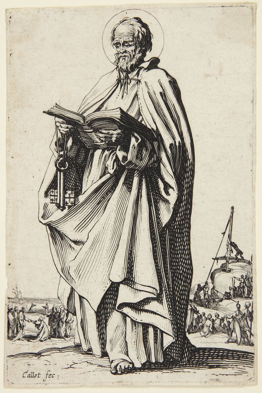 Svatý Petr od Jacques Callot