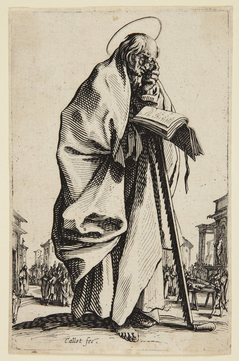 Svatý Šimon od Jacques Callot