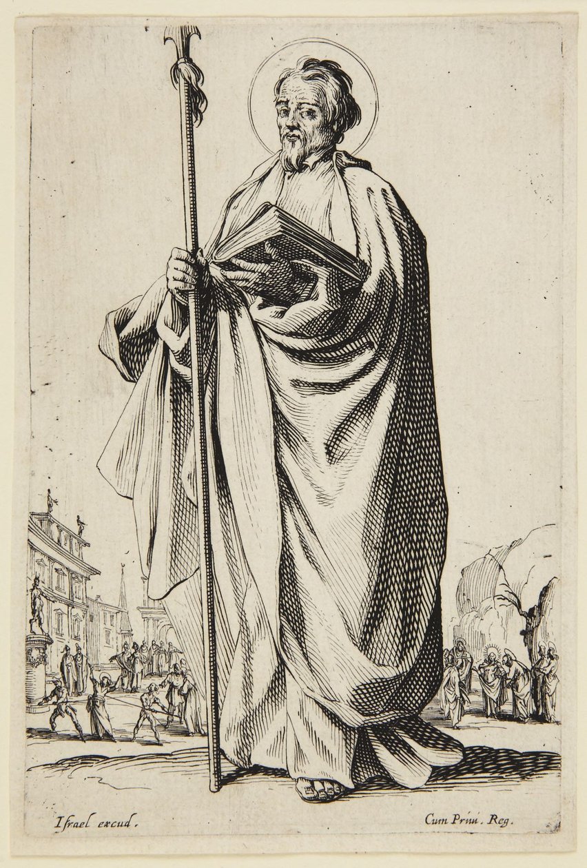 Svatý Tomáš od Jacques Callot